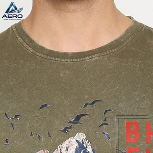 เสื้อยืดสตรีทแวร์ผู้ชายคุณภาพดีที่สุด พิมพ์ลายกราฟิก ผ้าฝ้าย ทรงปกติ แขนสั้น สไตล์ลำลอง - Product Image 6