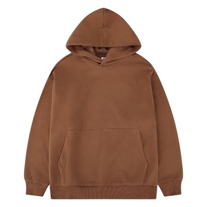 เสื้อฮู้ดดี้ผ้าฝ้ายโพลีเอสเตอร์สำหรับผู้ชายเสื้อสเวตเตอร์ปักไซส์ใหญ่พิเศษ320กรัมแบบกำหนดเองได้สำหรับฤดูหนาวไม่มีสีพื้น - Product Image 6