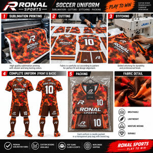 Conjunto de Uniforme de Fútbol Personalizado para Hombre, Ropa Deportiva para Adultos y Niños, Uniforme de Fútbol Personalizado con Nombre, Número y Logotipo - Product Image 5