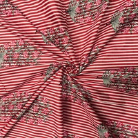 Sacs en tissu de coton imprimé de qualité supérieure, à rayures florales, écologiques, biologiques, antibactériens, à séchage rapide, légers, en textile indien