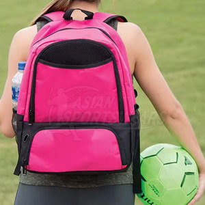 Professional Large Capacity Soccer Backpack With <b>Shoe</b> Compartment For Athlete Outdoor Training - Product Image 4
