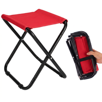 Tabouret pliant d'extérieur ultra-léger pour camping, pêche, voyage, file d'attente au train