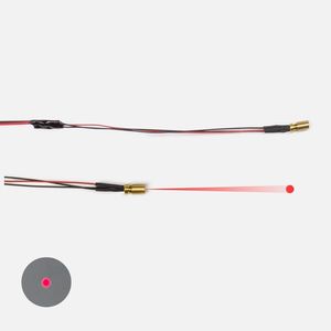 Nouveau module laser rouge haute stabilité avec boîtier en aluminium anodisé pour systèmes d'automatisation - Product Image 1
