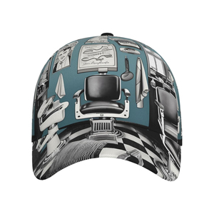 Custom Logo Barber <b>Hat</b> for Salon Staff Uniform New Arrival 2026 Premium Quality Barber <b>Cap</b> with Modern Style - Product Image 3