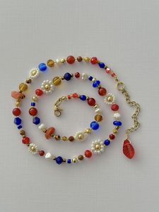 Colorful Handmade Beaded Neck <b>Lanyard</b> <b>for</b> Badge Holder and <b>Keys</b> - Product Image 6
