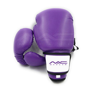 Gants de boxe en cuir sur mesure en gros, à doigts entiers, haute qualité, anti-humidité, légers, fermeture auto-agrippante Macleo - Product Image 6
