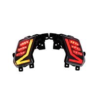 Feu arrière LED intégré pour moto TMAX 530 avec clignotants et lentille fumée