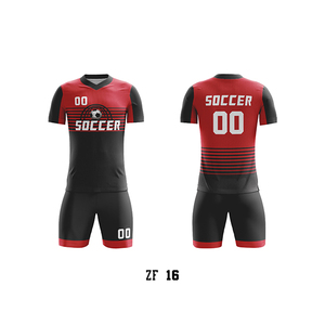 Football 2026 Custom <b>Heat</b> Transfer Printed Soccer Jersey Short Breathable Quick Dry Team Uniform Youth Football Training Wear - Product Image 1