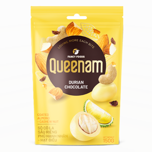 Wholesale Massive Dragee Chocolate High Quality Durian Chocolate Coated Almond Cashew Nuts 150G Candy <b>Snacks</b> HALAL Hot Price - Product Image 1