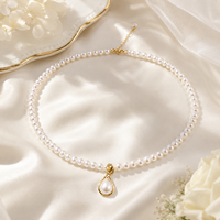 Pendentif en perle, bijoux floraux en perles, bijoux de mode, vente en gros, sur mesure