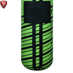 Sac de frappe lourd confortable SUMROOS en cuir, 100 lb, rempli de sable, fermeture à lacets durable, semelle extérieure en caoutchouc pour usage en salle de sport adulte - Product Image 5
