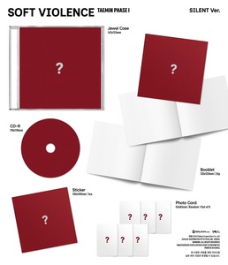เทอมิน - [PHASE I : SOFT VIOLENCE] (รุ่น JEWEL) อัลบั้มซีดีเคป๊อปขายดีที่สุดในเกาหลีสำหรับทุกวัย - Product Image 5