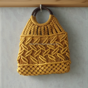 กระเป๋าสะพายไหล่สไตล์โบฮีเมียนเก๋ทำด้วยมือมีสไตล์กระเป๋าคลัทช์เปิดปิดแบบพกพาน้ำหนักเบามีความทนทาน - Product Image 1