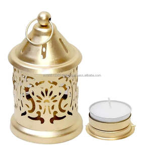 Linterna de regalo de hierro personalizada disponible de alta calidad, linterna colgante decorativa para mesa de Navidad, linterna de Vela decorativa - Product Image 5