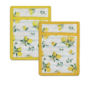 Beautiful Floral Printed Pot <b>Holder</b> With Pocket Design Supplier in India Kitchen Pot <b>holders</b> for Kitchen at Affordable Price - Product Image 6