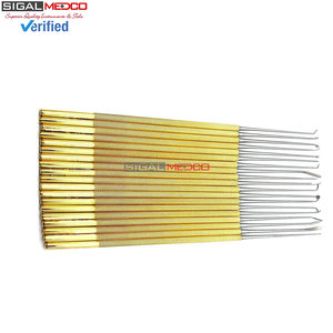Kit de micro-dissection droit avec support, 19 pièces, ensemble d'instruments chirurgicaux professionnels, dissection de haute précision en acier inoxydable - Product Image 2