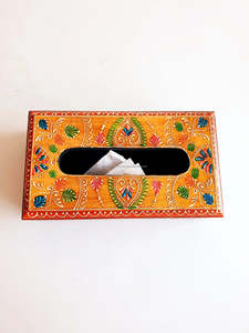 Boîte à mouchoirs en bois massif de qualité supérieure, finition foncée, porte-serviettes fait main pour la réception d'hôtel, le bureau, la maison, la décoration de table - Product Image 6