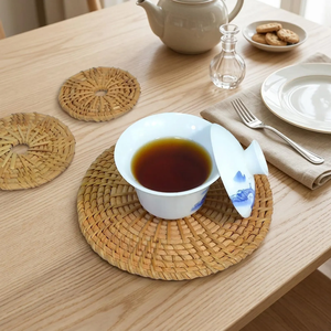 Sous-plat rond en rotin personnalisable pour hôtels, restaurants et maisons – Tapis et dessous-de-plat créatifs pour cuisine à prix abordable - Product Image 1