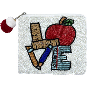 Monedero de Cuentas con Diseño de Gosh Darn It |   Bolsa Magnética Plegable con Lentejuelas Doradas y para Texto |   Mini Bolso Sassy Statement - Product Image 5