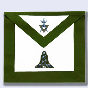 Delantal con rosetas azules y flecos, delantal de guardia superior, delantal de guardia junior en venta, hecho en Pakistán - Product Image 5