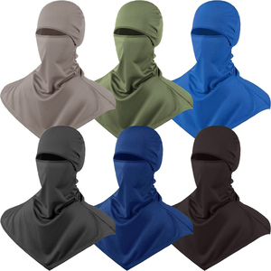 Pasamontañas largo de verano para hombre y mujer, tela elástica transpirable, máscara facial completa, protección solar, protector de cuello refrescante, para actividades al aire libre - Product Image 1