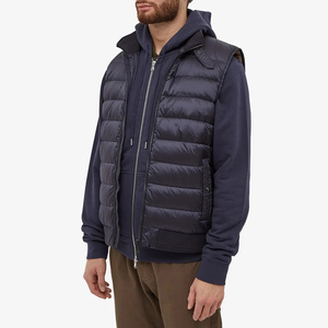 Gilet matelassé pour homme, veste sans manches confortable pour l'hiver, vêtements d'hiver confortables, fournisseur en gros, usine - Product Image 2