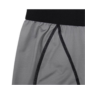 Shorts de compression pour hommes, taille élastique, séchage rapide, couleur unie, décontractés, haute qualité, pour la gym, la course et le sport, ajustement personnalisable - Product Image 3