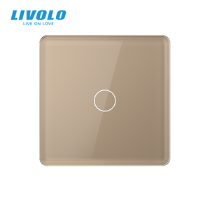 Panneau en verre gris 2.5D, taille 80mm*80mm, un bouton, un module, nouveau type - Product Image 4