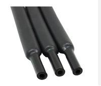Tube thermorétractable 24/6 mm, rapport 4:1, manchon isolant en PE, haute température, longueur 2 m, sans halogène, pour canne à pêche