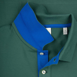เสื้อโปโลผู้ชายผ้าคอตตอนผสมน้ำหนักเบา ดีไซน์ลำลองทรงปกติ - Product Image 5