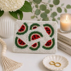 Monedero de mano de último diseño con cuentas bordadas a mano y abalorios - Product Image 3
