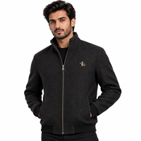 Veste en laine d'hiver pour homme, toile de qualité supérieure, chaude, séchage rapide, respirante, coupe confortable, design élégant, adaptée aux activités de plein air
