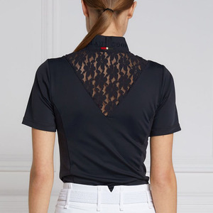 Women Equestrian Show <b>Shirt</b> Breathable Stretch Baselayer Horse Riding Competition Top OEM Manufacturer - Product Image 6