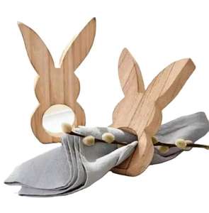 Caja de pañuelos de madera multifuncional con diseño pintado a mano, tallada al estilo indio, organizador ecológico para baño de estilo rústico - Product Image 1