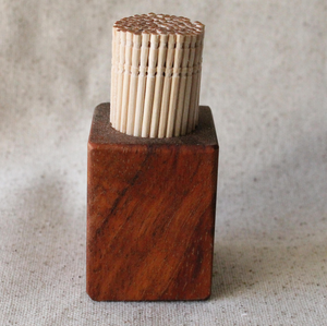 Boîte à cure-dents en bois noir faite à la main, étui, bouteille, design classique sur mesure, prix bas, conteneur à cure-dents - Product Image 4