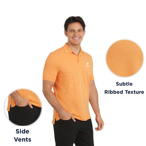 Polo uni de couleur unie, tissu respirant, logo personnalisé, polo homme, meilleur prix de vente en ligne, polo homme en gros - Product Image 6