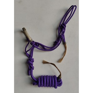 Licol pour chevaux hybride en corde et cuir, offrant un confort maximal pour les propriétaires de chevaux - Product Image 6