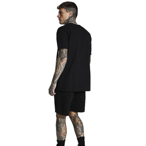 Ensembles décontractés d'été légers et respirants pour hommes, anti-transpiration avec broderie et couleurs contrastées - Product Image 5