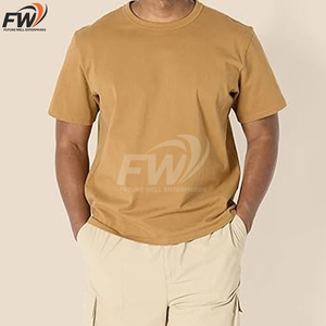 Camiseta de Hombre de Alta Calidad, con Logotipo Personalizado, de Poliéster y Algodón, Informal, Transpirable, Colección de Verano - Product Image 2