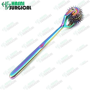 Molinete giratorio de alta calidad Wattenberg Spur 7 cabezas de acero inoxidable multicolor Arco Iris Pin - Product Image 2