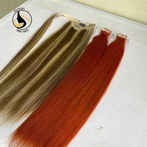 Extensiones de cabello humano virgen, calidad superior, vietnamita, 100% cutículas - Product Image 6