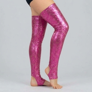 Collants adhérents pour pole dance pour femmes, offrant une couverture jusqu'aux cuisses, une adhérence fiable, une extensibilité flexible et un confort doux pour les cours. - Product Image 6