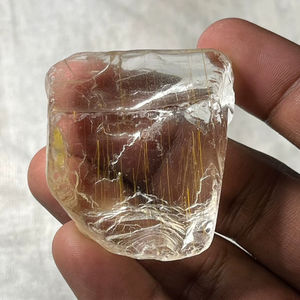 โทแพซธรรมชาติขัดเงาแบบหยาบพร้อมรูไทล์ - Product Image 1