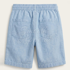 Shorts pour garçons de haute qualité avec cordon de serrage, 100% coton, légers et respirants pour les activités quotidiennes, le sport et les sorties décontractées - Product Image 5
