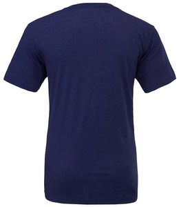 เสื้อยืด CVC เฮเธอร์พิมพ์โลโก้ตามสั่งจากสหรัฐอเมริกา ขายส่ง เสื้อยืด CVC คุณภาพสูงแบบเรียบ เสื้อยืดผสมผ้าฝ้ายโพลีเอสเตอร์ ผู้ผลิตเสื้อยืด - Product Image 4