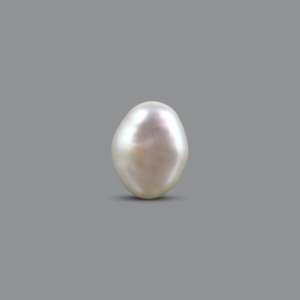 Perle Keshi naturelle, pierre précieuse en vrac, 4,8 carats, certifiée pour les bijoux fins - Product Image 2