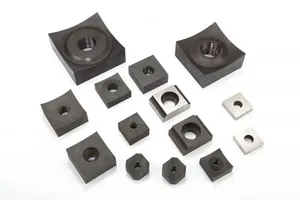 D2 Steel Shredder <b>Block</b> Replacement Blade 40x40x25mm Indexable Rotary Knife for Single Shaft <b>Plastic</b> and Wood Shredder Machines - Product Image 3