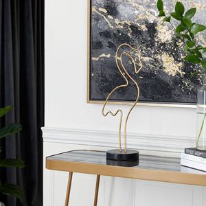 Sculpture en forme de cygne 2025 Sculpture de grue d'oiseaux en métal - Product Image 3