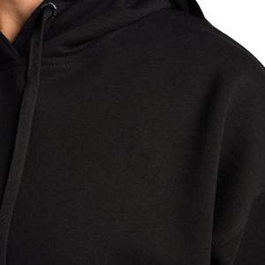 Sudadera con Capucha Negra para Mujer, Fabricante OEM ODM, Venta al Por Mayor Personalizada, Sudadera Holgada Informal con Capucha, Top de Moda de Invierno - Product Image 3