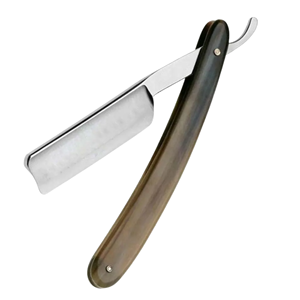 New Professional Disposable Straight <b>Razor</b> with Stainless Steel <b>Blade</b> and Wood Handle for Face & Body Use - Product Image 1